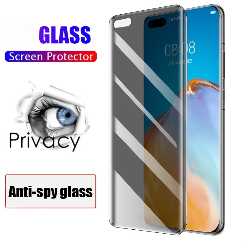 Huawei Mate 60 - 3 uds vidrio templado antiespía para