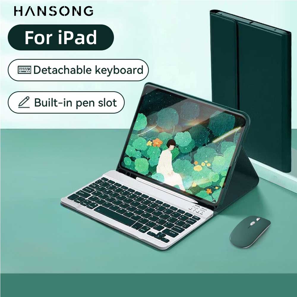 Tablet Accessories Keyboard - Para iPad funda con teclado para