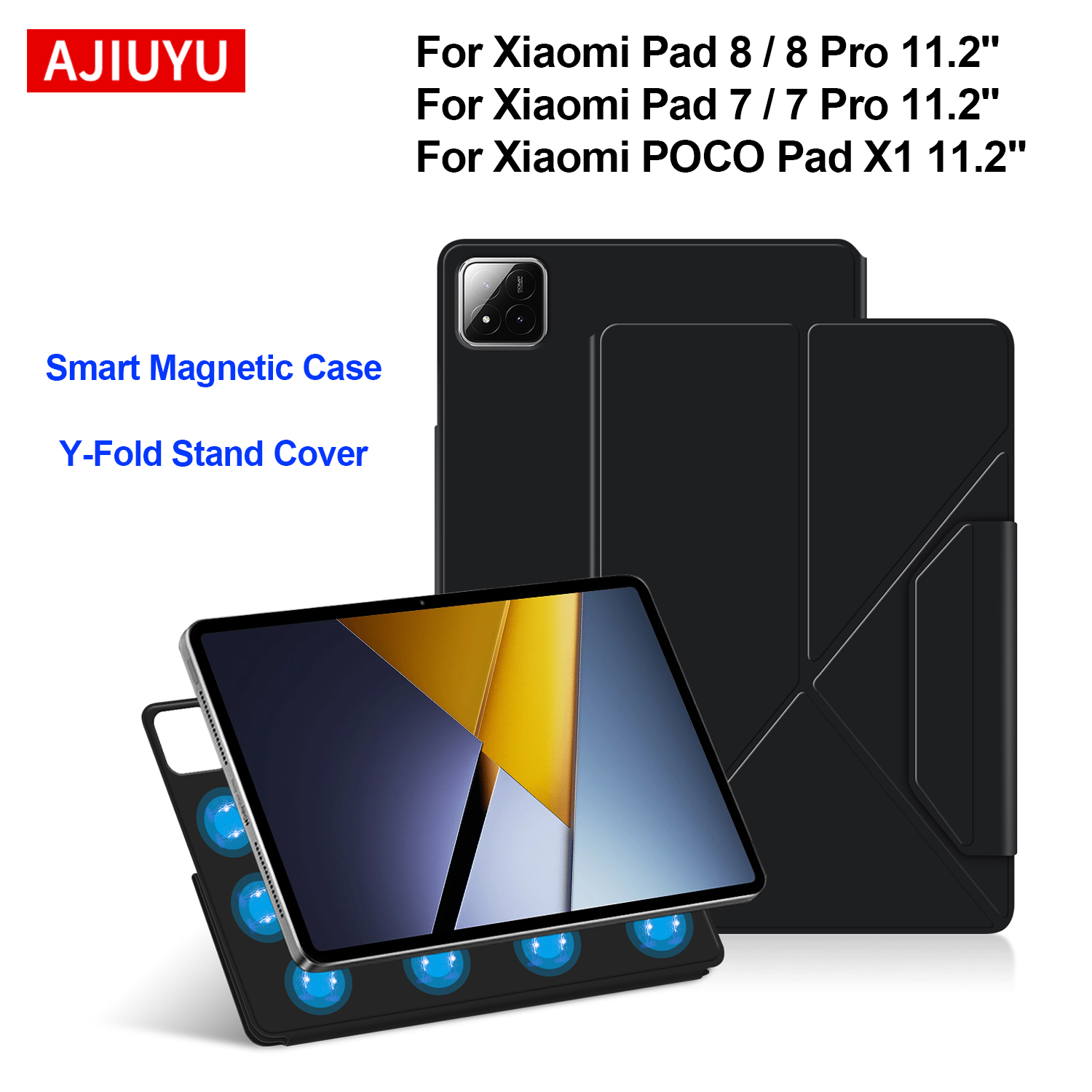 Poco Tablet Accessories - Funda Magnética Inteligente para Xiaomi POCO
