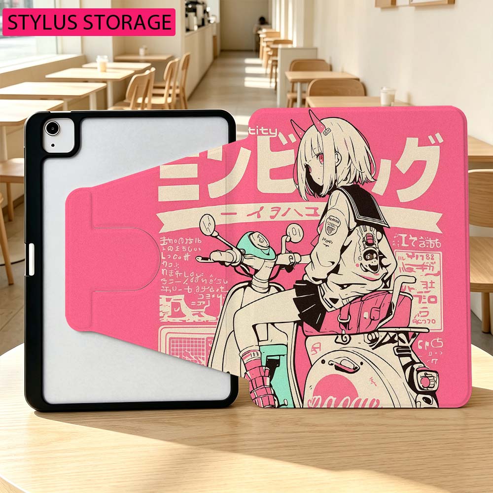 Cool Tablet Accessories - Funda con diseño de chica anime