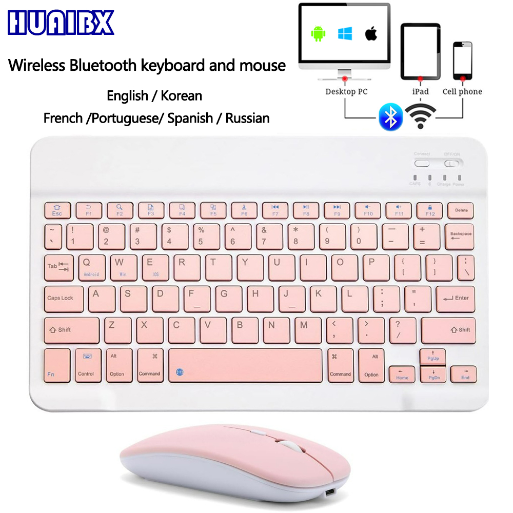 Tablet Accessories Keyboard - Mini teclado inalámbrico con Bluetooth de