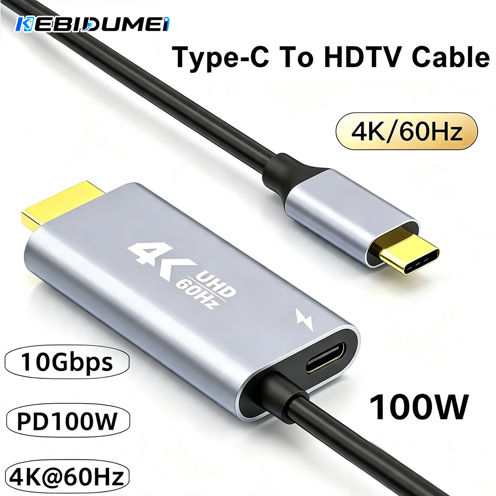 Hdmi Adapter Tablet - Cable KEBIDUMEI Tipo C a HDMI,