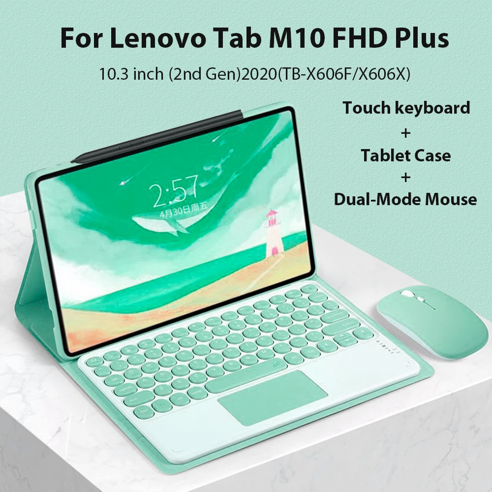 Para Lenovo Tab M10 FHD Plus T - Lenovo Tablet Plus Accessories reseña y precio