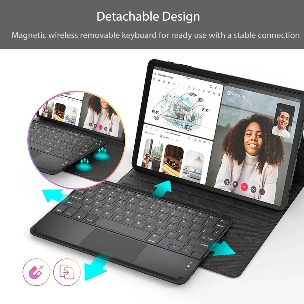 Para Lenovo Tab M10 FHD Plus T - Lenovo Tablet Plus Accessories reseña y precio