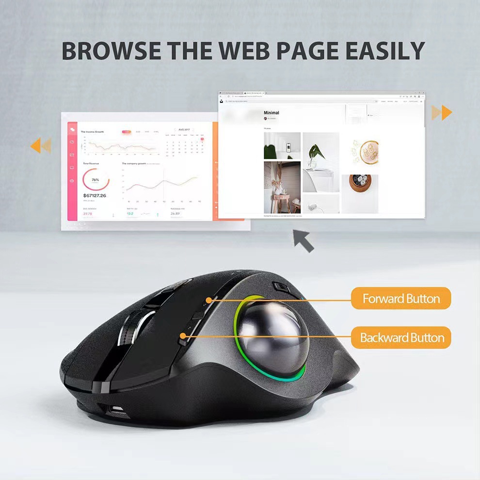 Ratón Trackball inalámbrico de - Accessories For Tablet Users reseña y precio