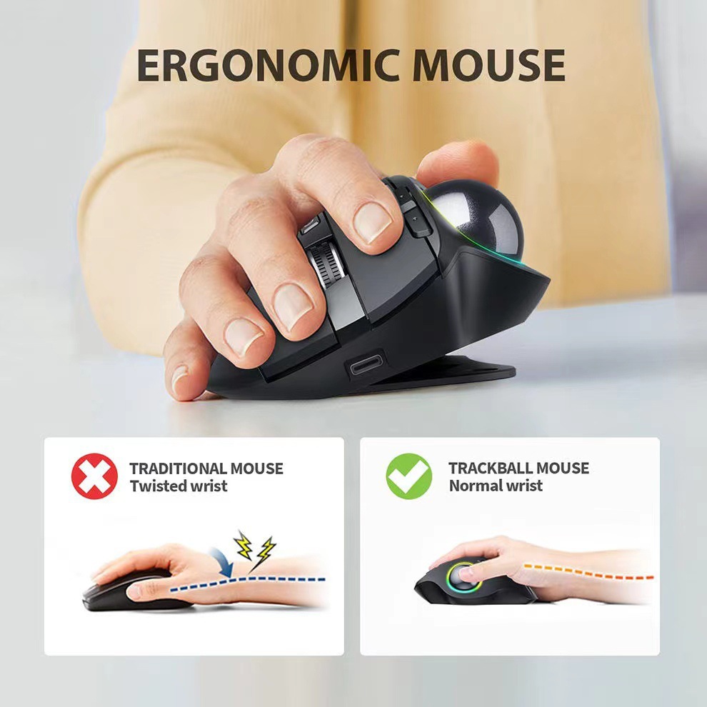 Ratón Trackball inalámbrico de - Accessories For Tablet Users reseña y precio