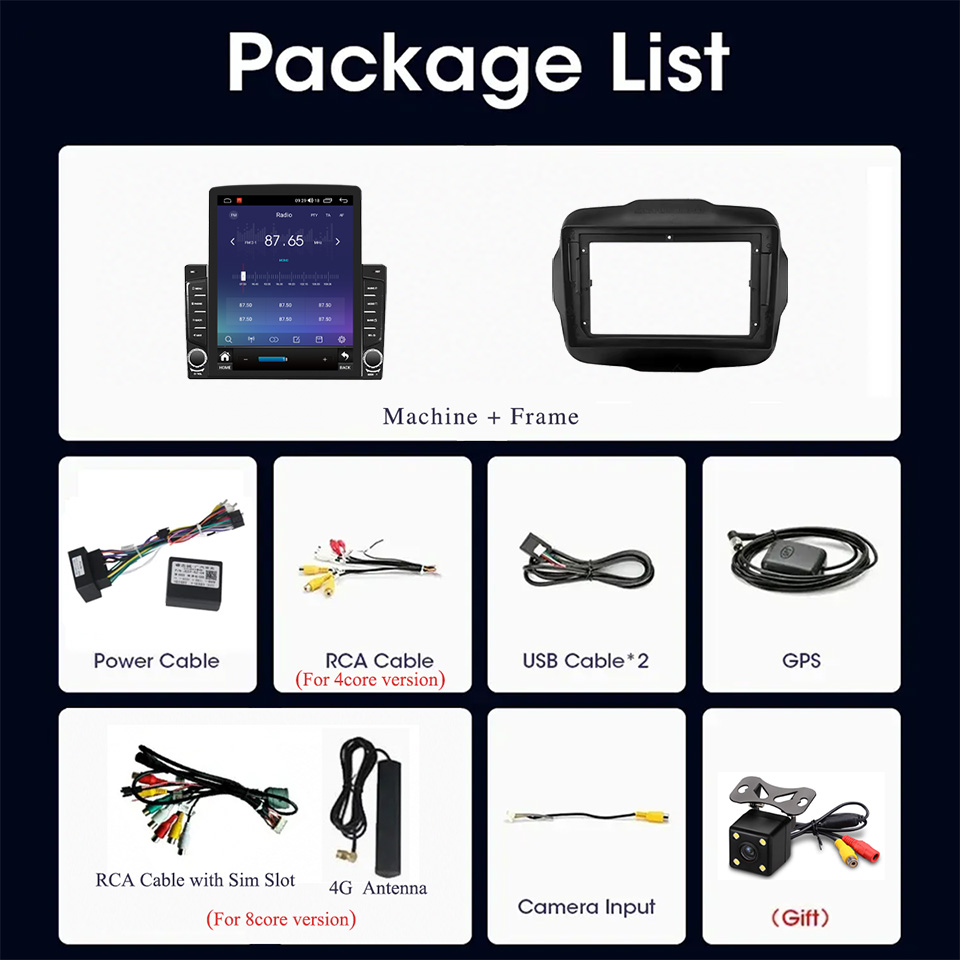 8G + 128G Android 14 para Jeep - Tablet Danish Mobile & Accessories Photos reseña y precio