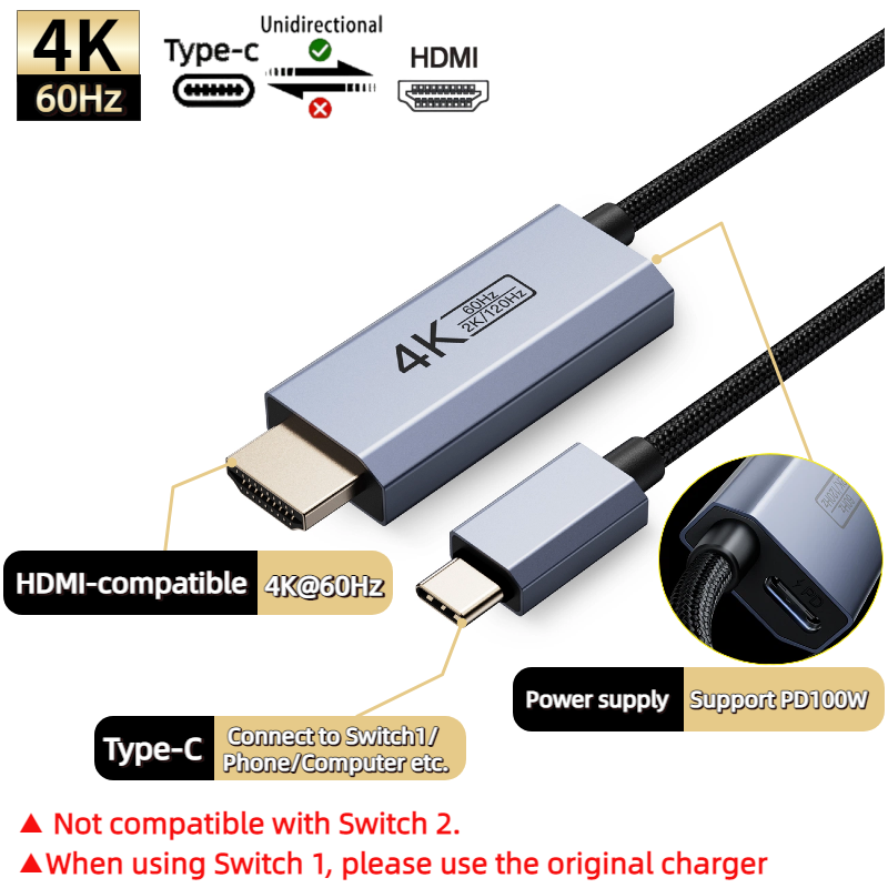 Base de Conexión para Nintendo - Hdmi Adapter Tablet reseña y precio
