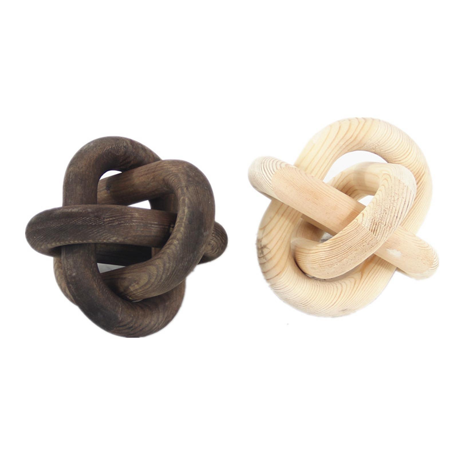 Decoración de cadena de madera - Unique Table Accessories reseña y precio