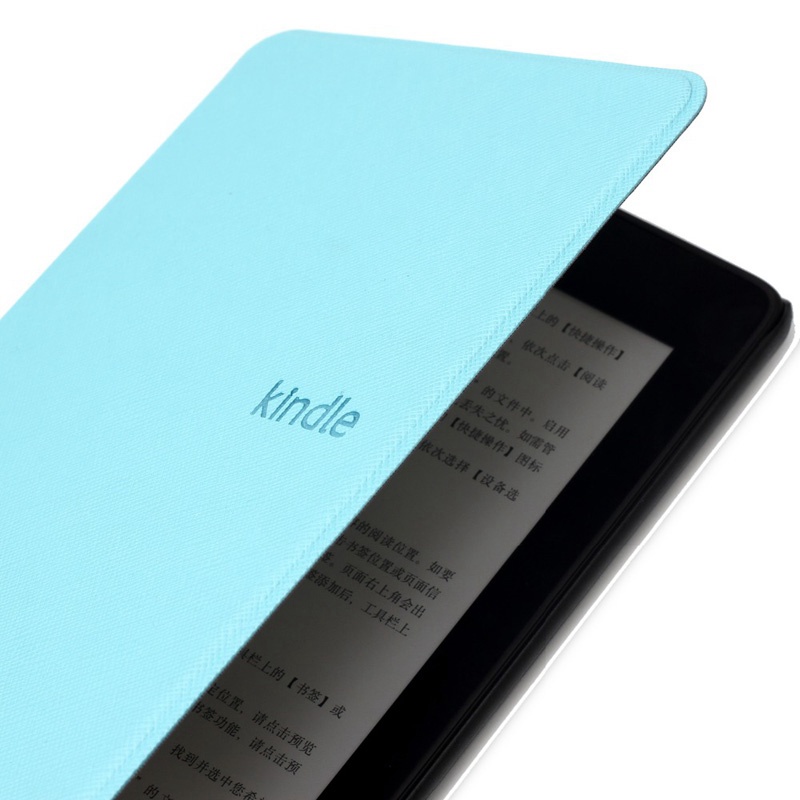 Funda de cuero delgada para un - Kindle Tablet Accessories reseña y precio