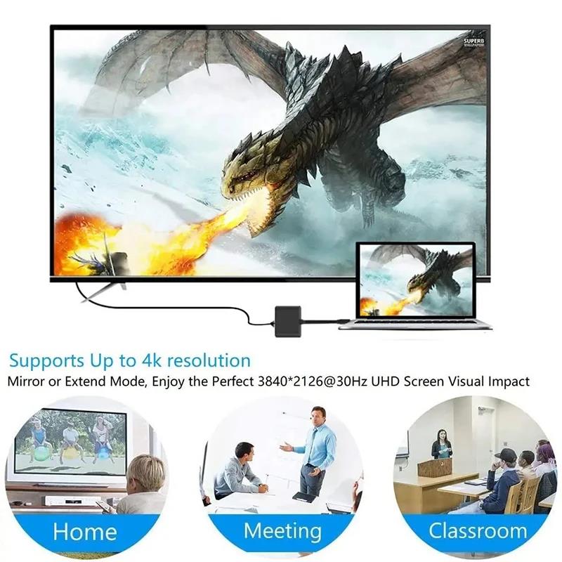 Cable convertidor USB-C a HDMI - Hdmi Adapter Tablet reseña y precio
