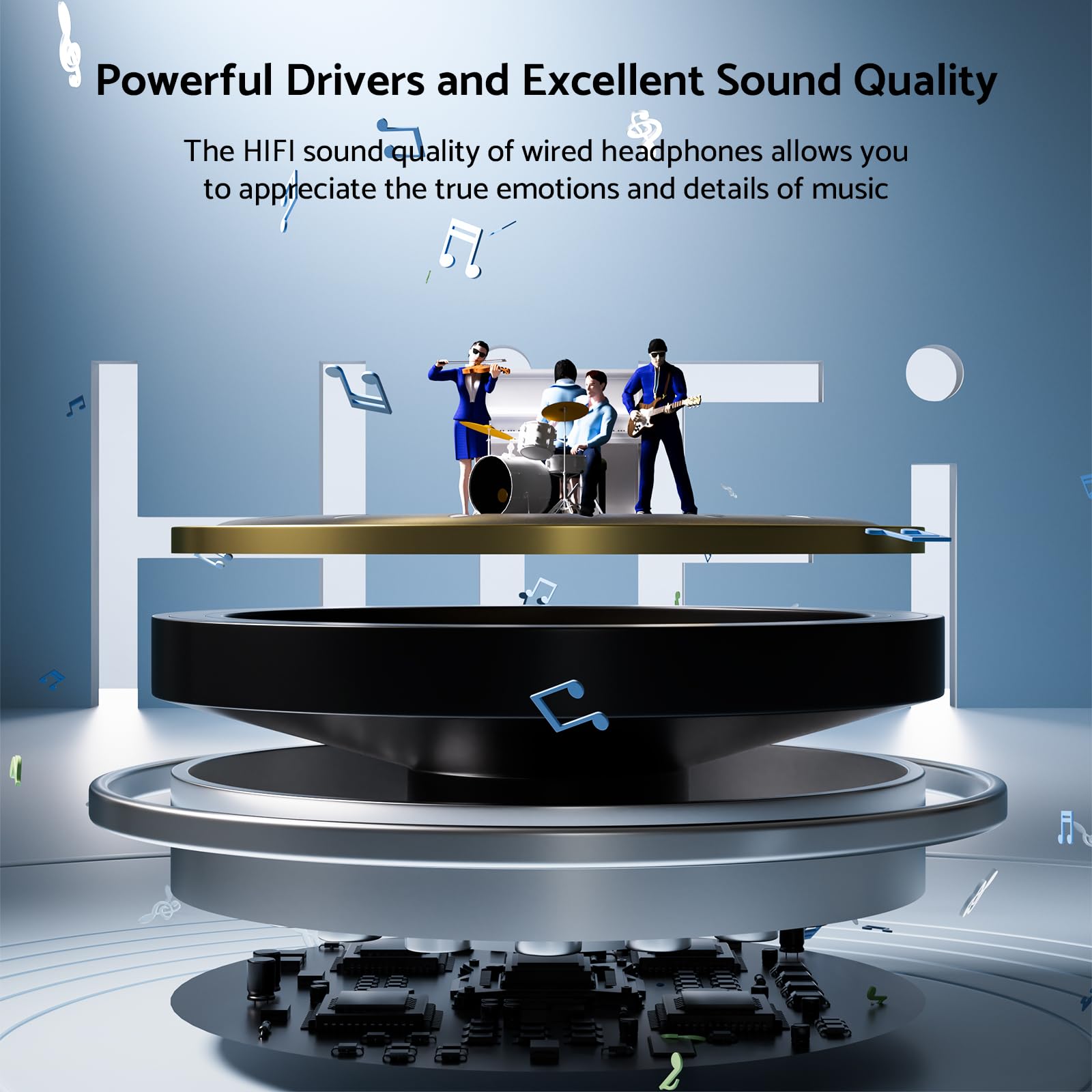 Auriculares envolventes HiFi,  - Huawei Tablet Accessories reseña y precio