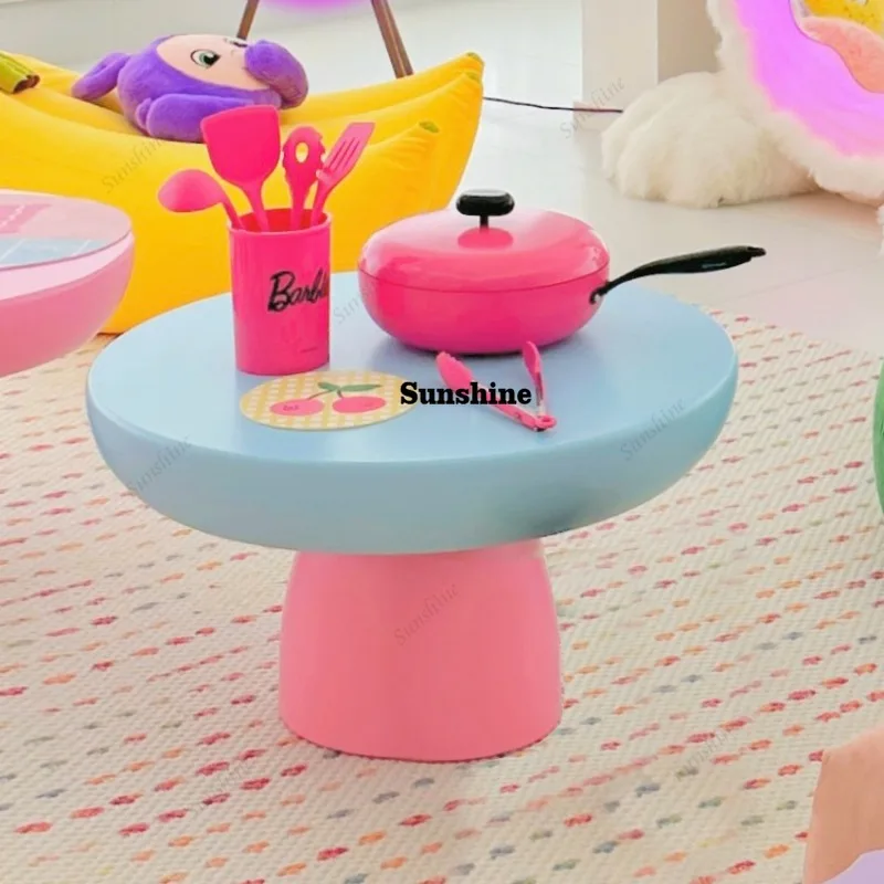 Mesa de centro redonda, mini m - Unique Table Accessories reseña y precio
