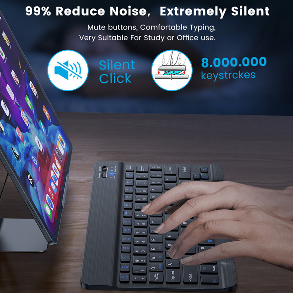 Mini teclado inalámbrico con B - Tablet Accessories Keyboard reseña y precio
