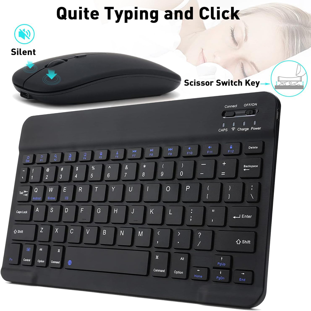 Mini teclado inalámbrico con B - Tablet Accessories Keyboard reseña y precio