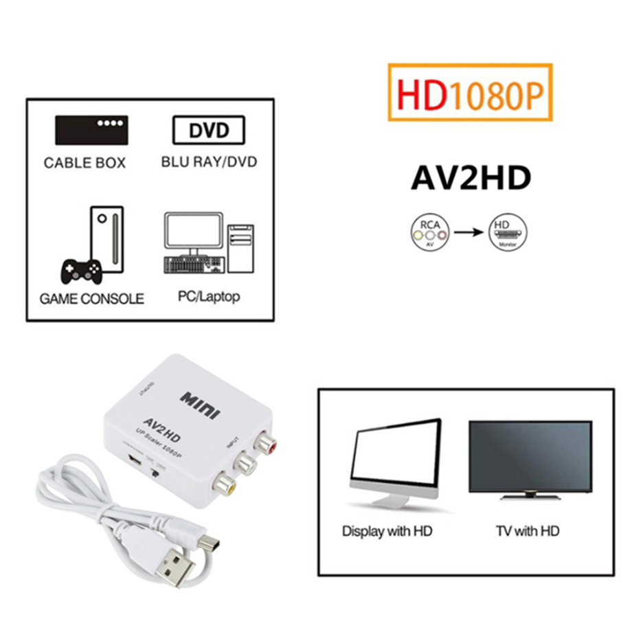 Convertidor HDMI a AV RCA, HDT - Hdmi Adapter Tablet reseña y precio