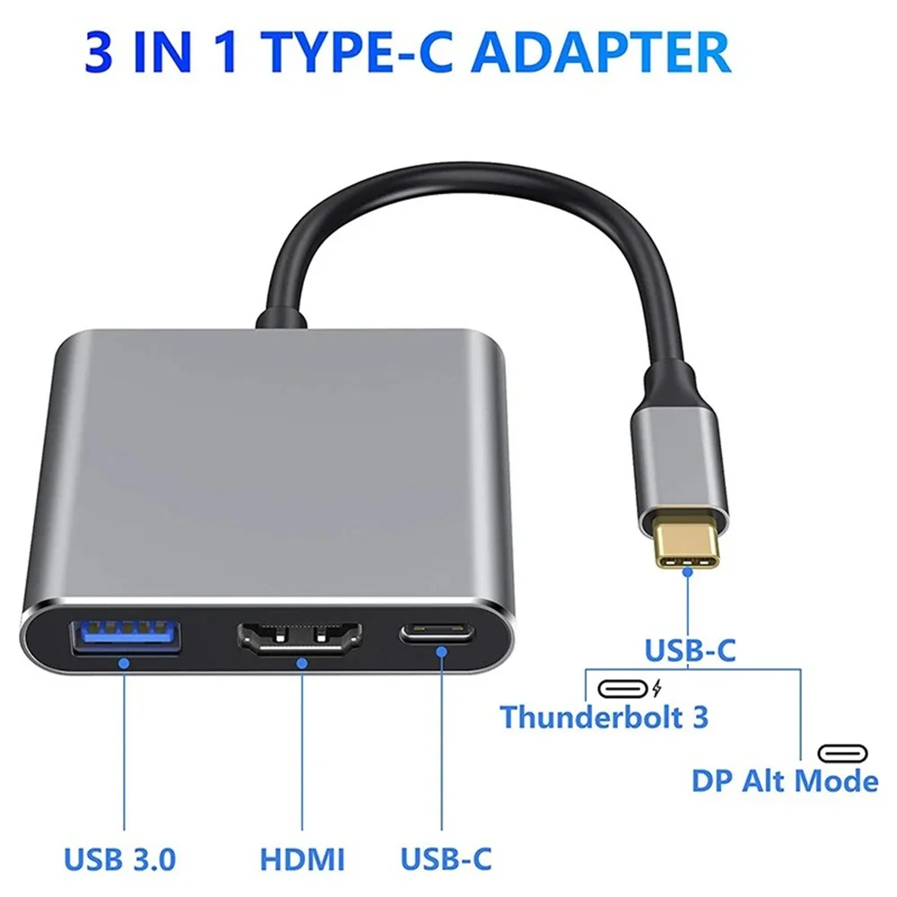 Adaptador Multipuerto USB C 3  - Hdmi Adapter Tablet reseña y precio