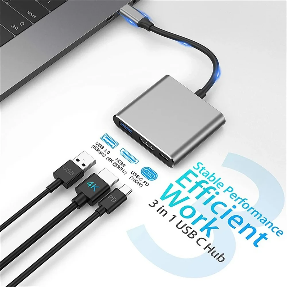 Adaptador Multipuerto USB C 3  - Hdmi Adapter Tablet reseña y precio