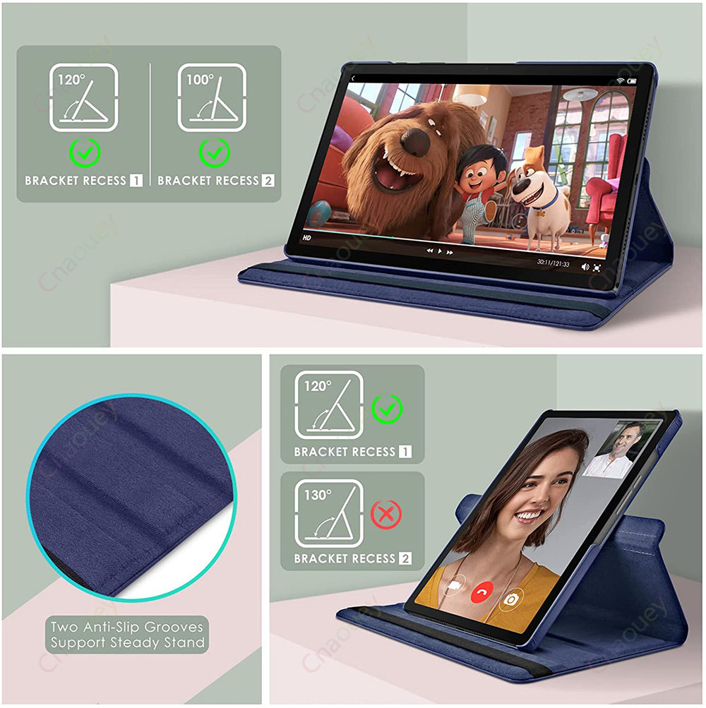 Funda con soporte giratorio 36 - Lenovo Tablet Plus Accessories reseña y precio