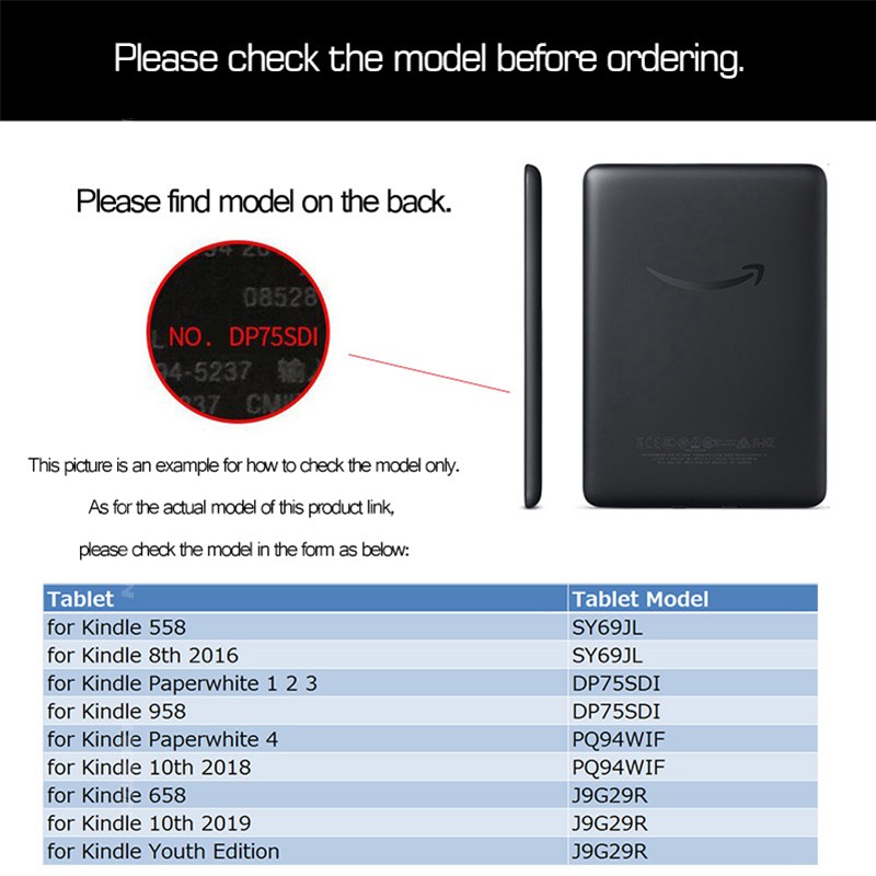 Funda Kindle de cuero con sopo - Kindle Tablet Accessories reseña y precio
