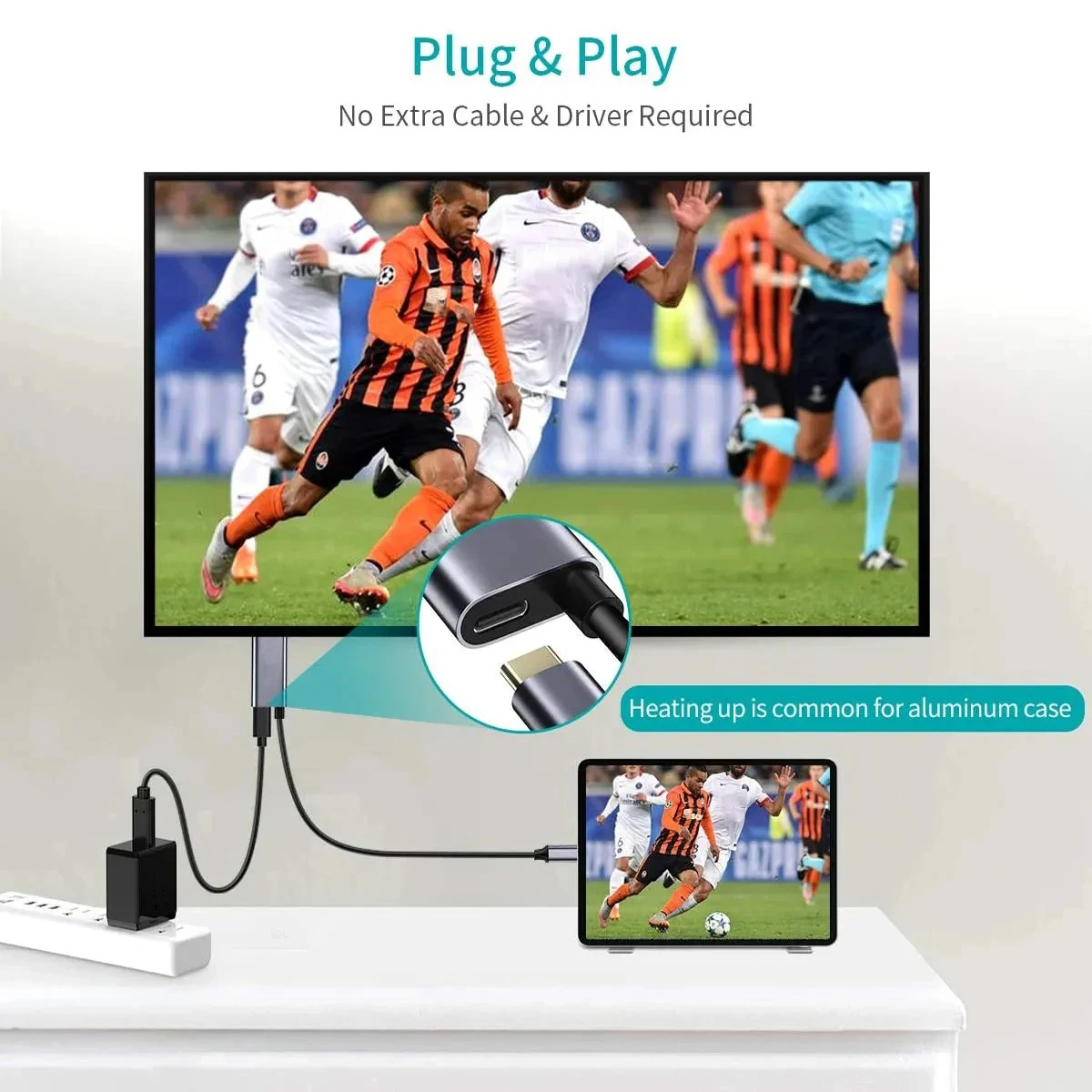 Cable KEBIDUMEI Tipo C a HDMI, - Hdmi Adapter Tablet reseña y precio