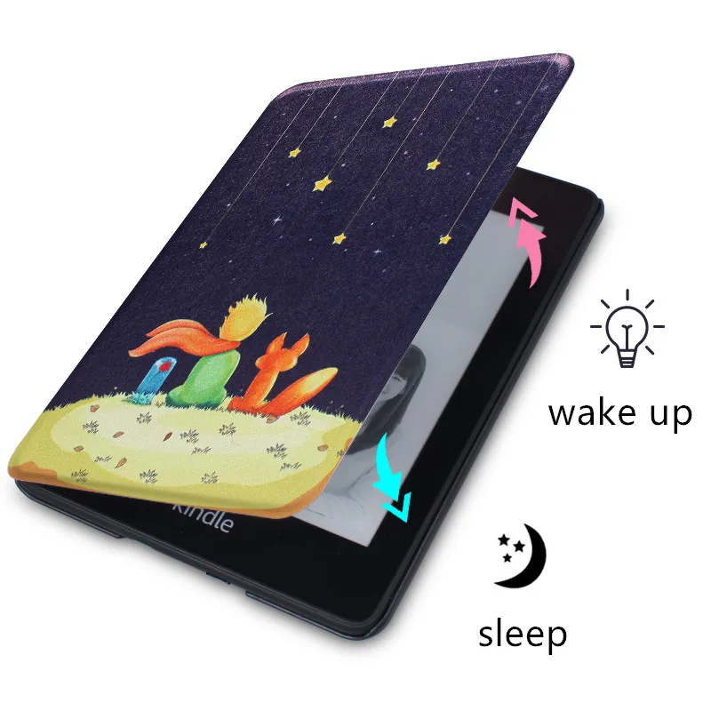 Funda de piel sintética con co - Kindle Tablet Accessories reseña y precio