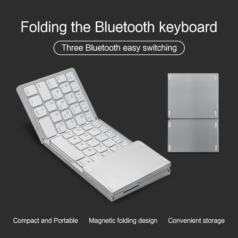 Mini teclado plegable portátil - Tablet Accessories Keyboard reseña y precio