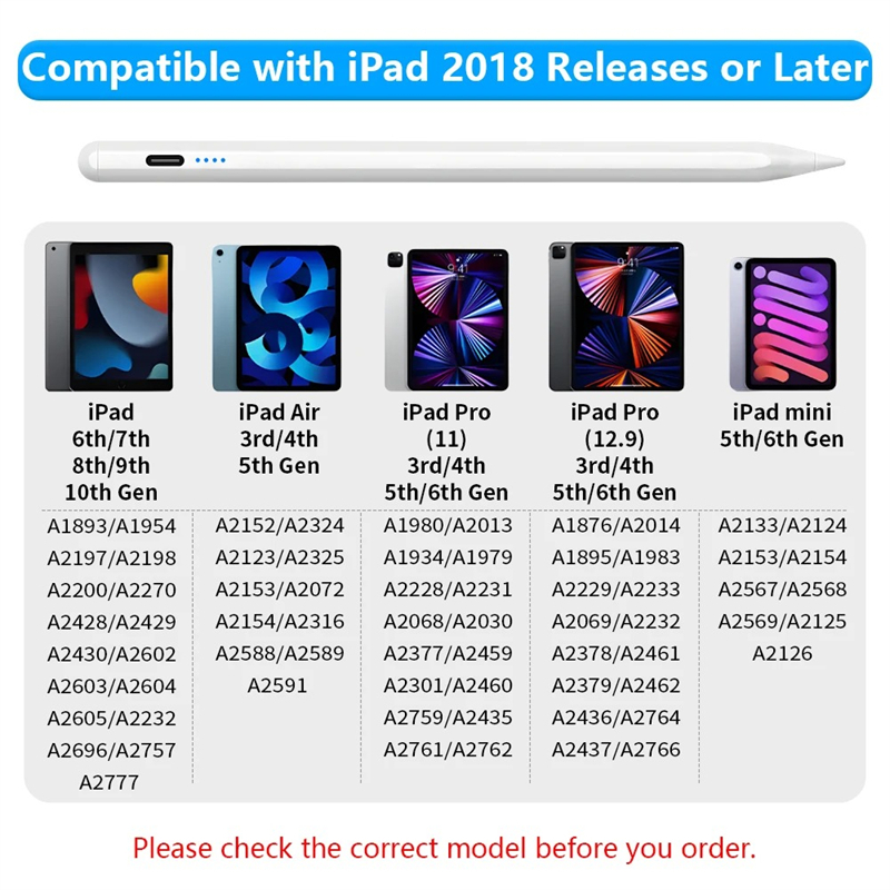 Para Apple Pencil 2 iPad lápiz - Tablet Accessories For Kids reseña y precio